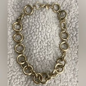 J. Crew Chunky Gold Link Necklace